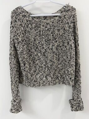 Salt and Pepper Knit Sweater